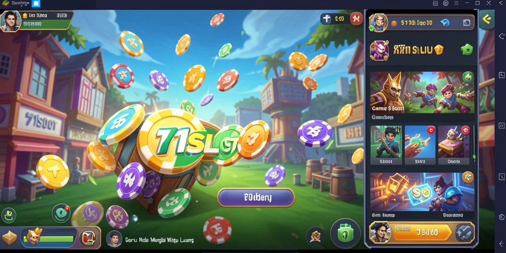 Tampilan gameplay 171SLOT dengan tema menarik dan slot yang menantang.