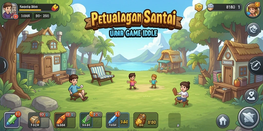 Screenshot gameplay 8180 menampilkan eksplorasi kerajaan yang menarik.