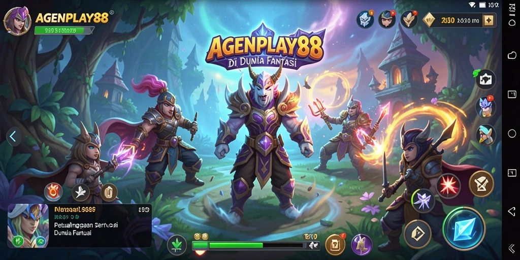 Gambaran gameplay AGENPLAY88 yang menakjubkan dan mendebarkan.