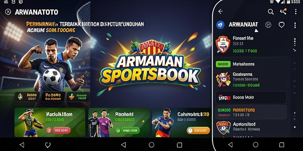 Tampilan antarmuka pengguna ARWANATOTO yang menarik dan mudah digunakan.