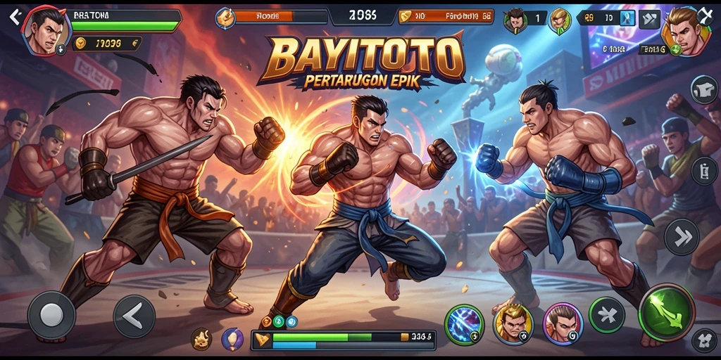 Tampilan menarik dari gameplay seru BAYITOTO.