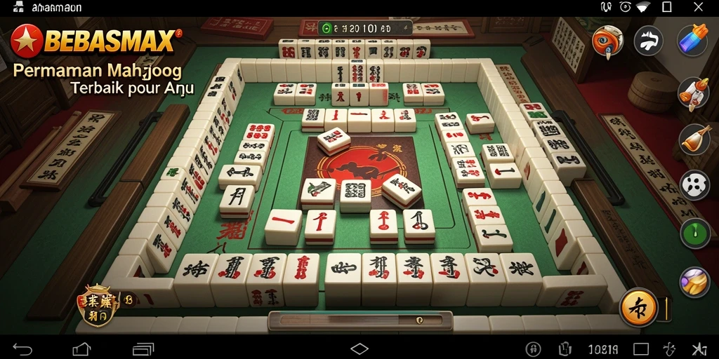 Tampilan gameplay BEBASMAX yang menakjubkan dan menarik.