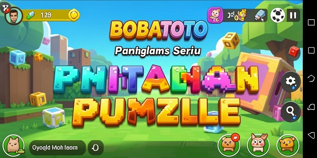 Screenshot BOBATOTO menampilkan gameplay Puzzle yang menyenangkan dan interaktif.