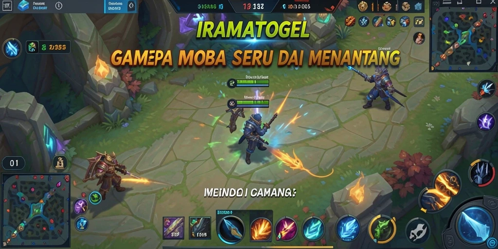 Gameplay seru dan mendebarkan dari IRAMATOGEL yang penuh aksi.