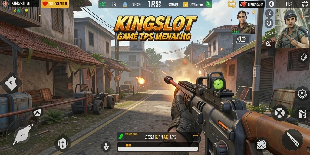 Tampilan gameplay KINGSLOT yang menegangkan dan seru.