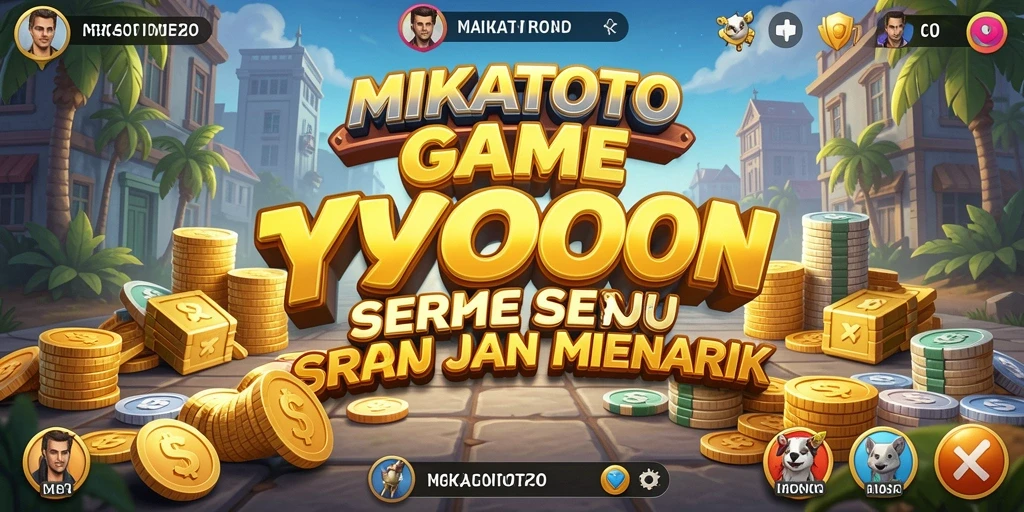 Tampilan gameplay MIKATOTO dengan elemen Tycoon yang menarik.
