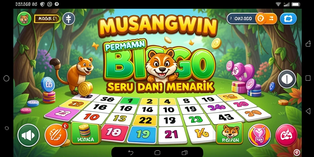 Tampilan gameplay MUSANGWIN yang seru dan interaktif.