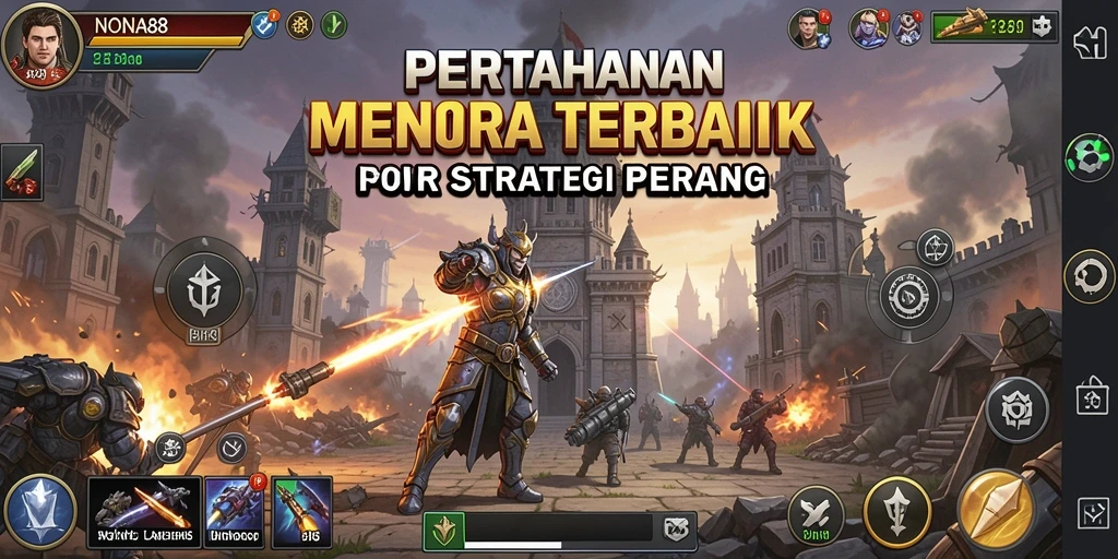 Gameplay seru NONA88 dalam Tower Defense yang menegangkan.